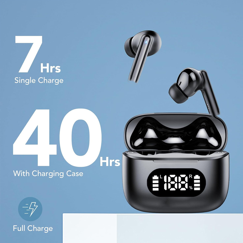 BT 5.4 Stereo Wireless Earbuds - Bone Conduction Running Headphones 评论和价格
