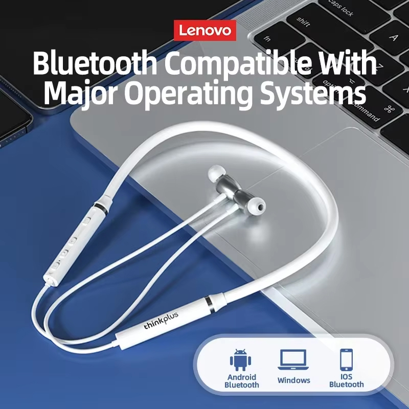 Origial Lenovo HE05X Bluetooth - Magnetic Neckband Sports Earphones 评论和价格