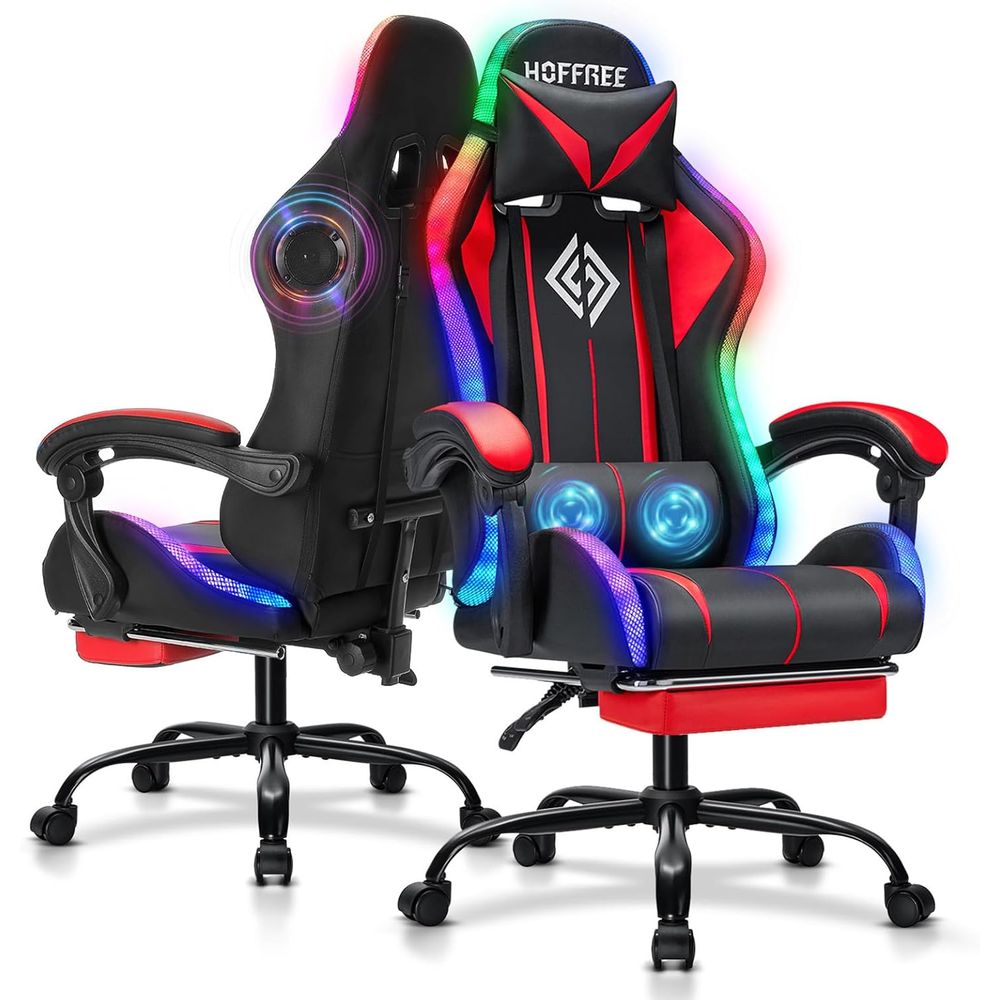 RGB Gaming Chair with Bluetoot - Speakers 评论和价格