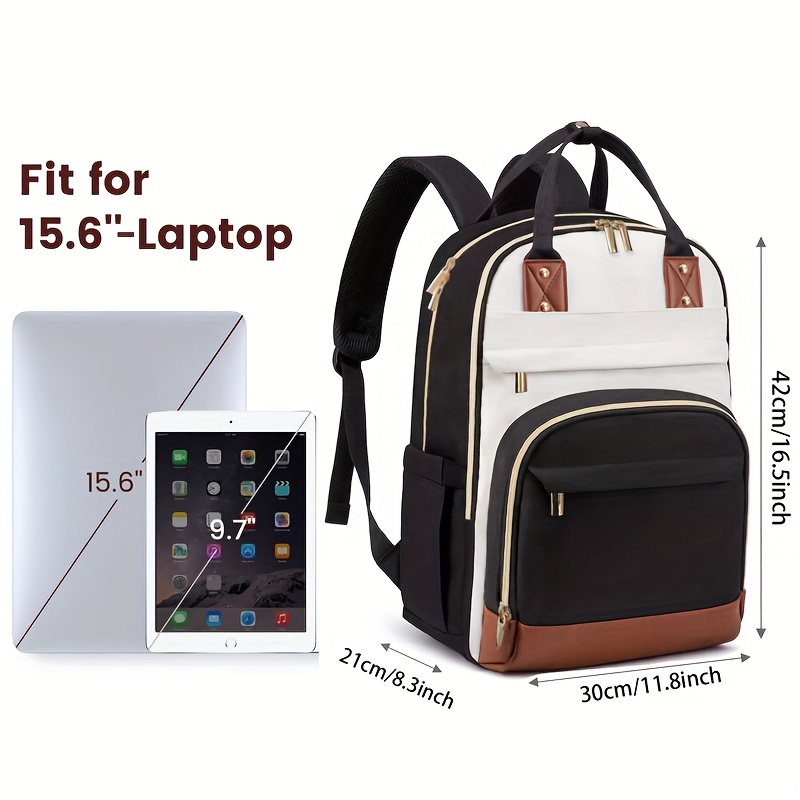 Women Two Tone Laptop Backpack - Laptops 评论和价格