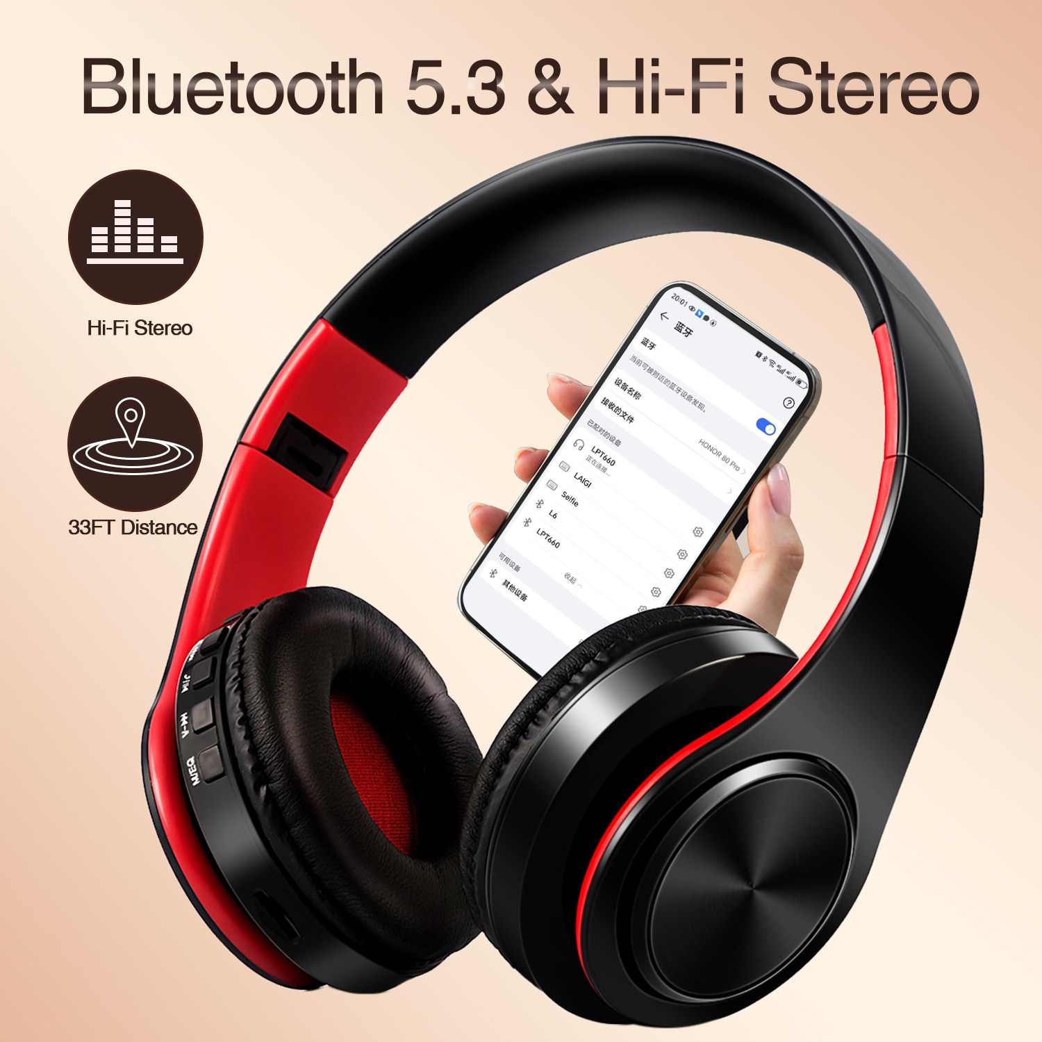 CATASSU Earphone Bluetooth Hea - Anc Wireless Over Ear Headphones 评论和价格