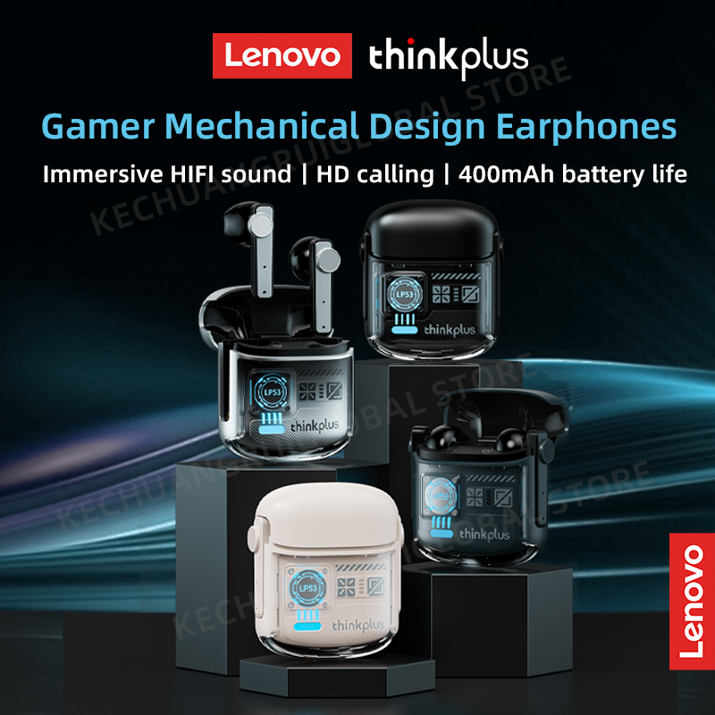Lenovo LP53 Wireless Bluetooth - Type C Wired Earphones With Mic 评论和价格