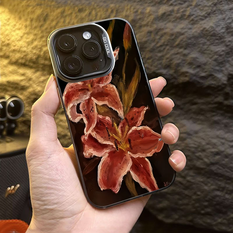 Oil Painting Lily Flower Retro - Tablets 评论和价格