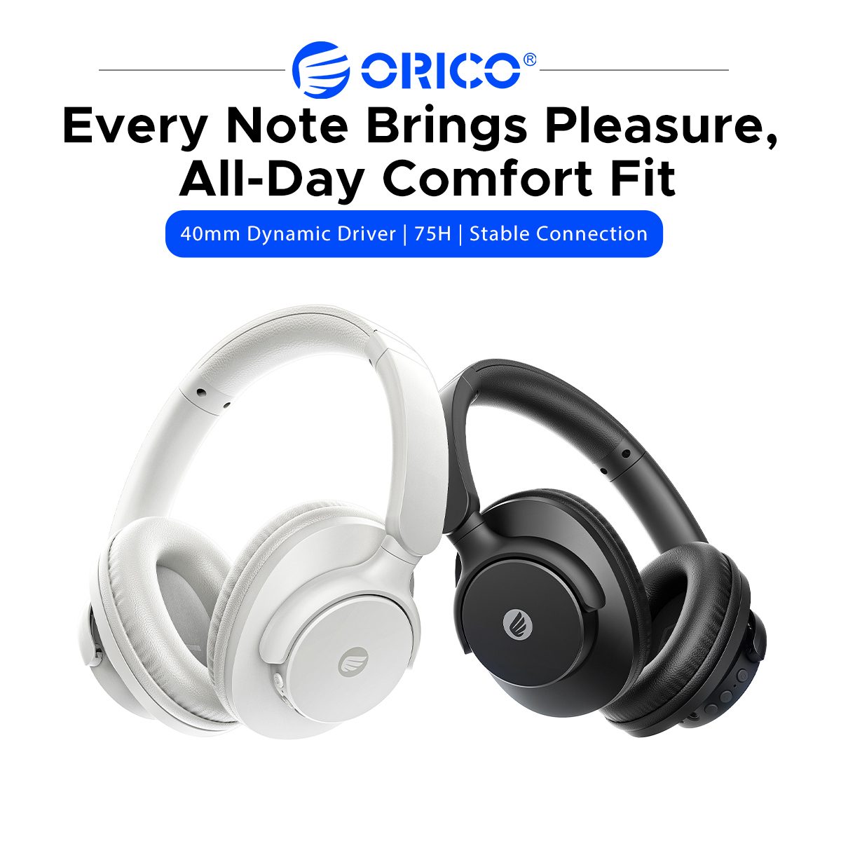 ORICO Wireless Over-Ear Blueto - Anc Wireless Over Ear Headphones 评论和价格