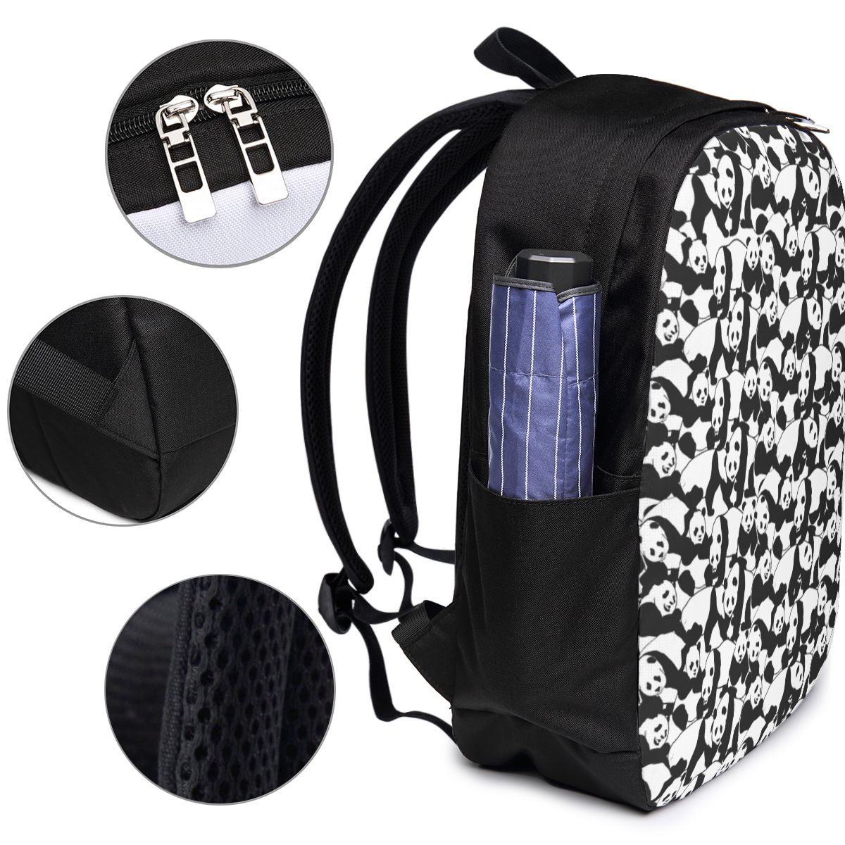 Panda Pattern Backpack Travel  - Laptops 评论和价格